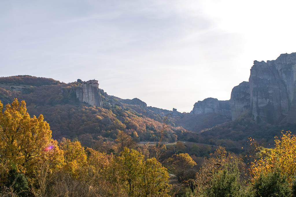 Greece in Autumn Landscape