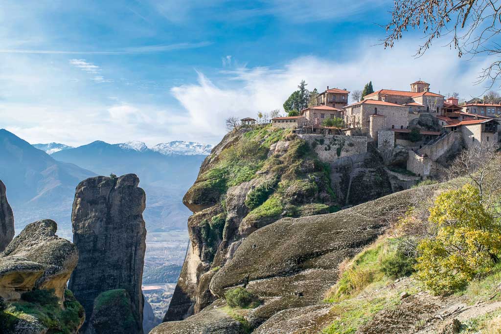 Monastery Mountains Greece