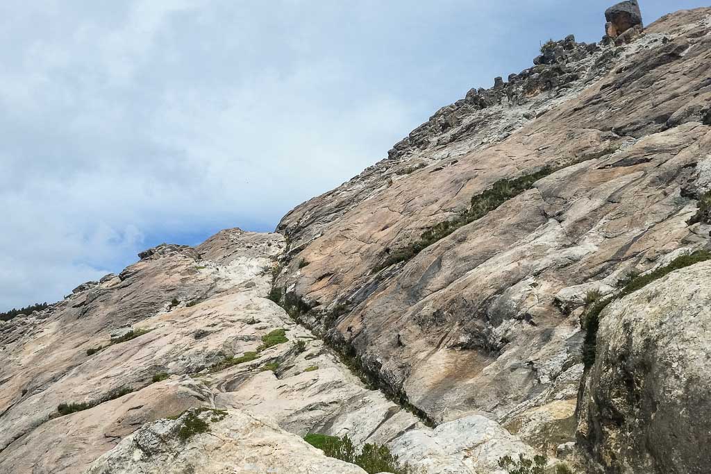 Rock face no track