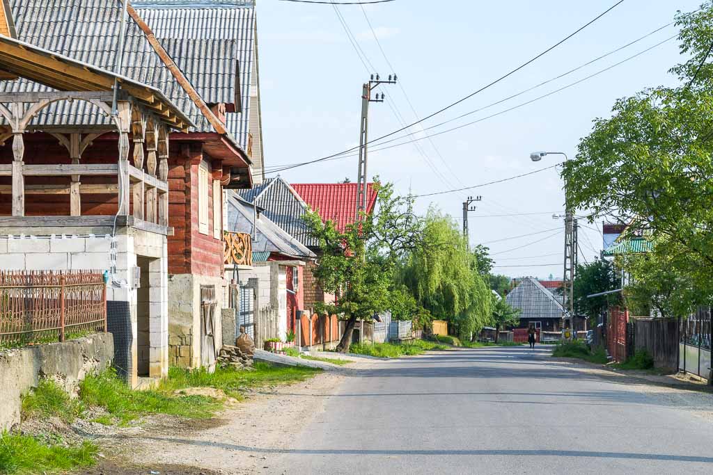Budesti Josani Road, Maramures Romania