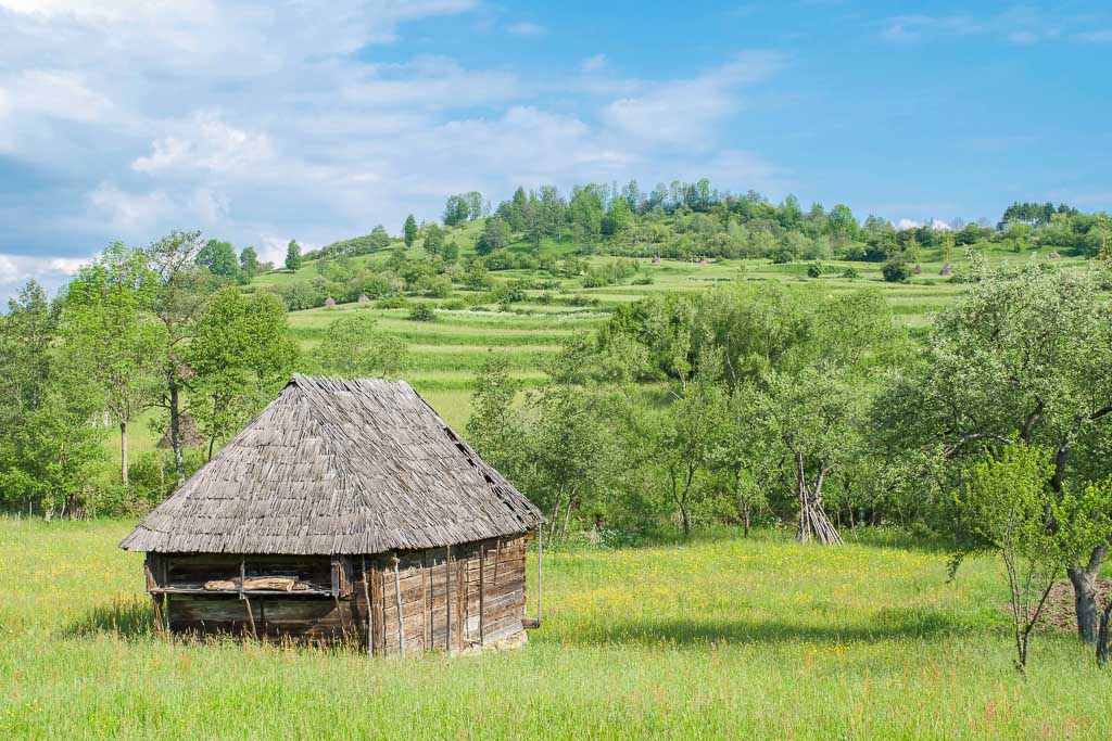 Maramures Wooden Hut, Maramures Romania