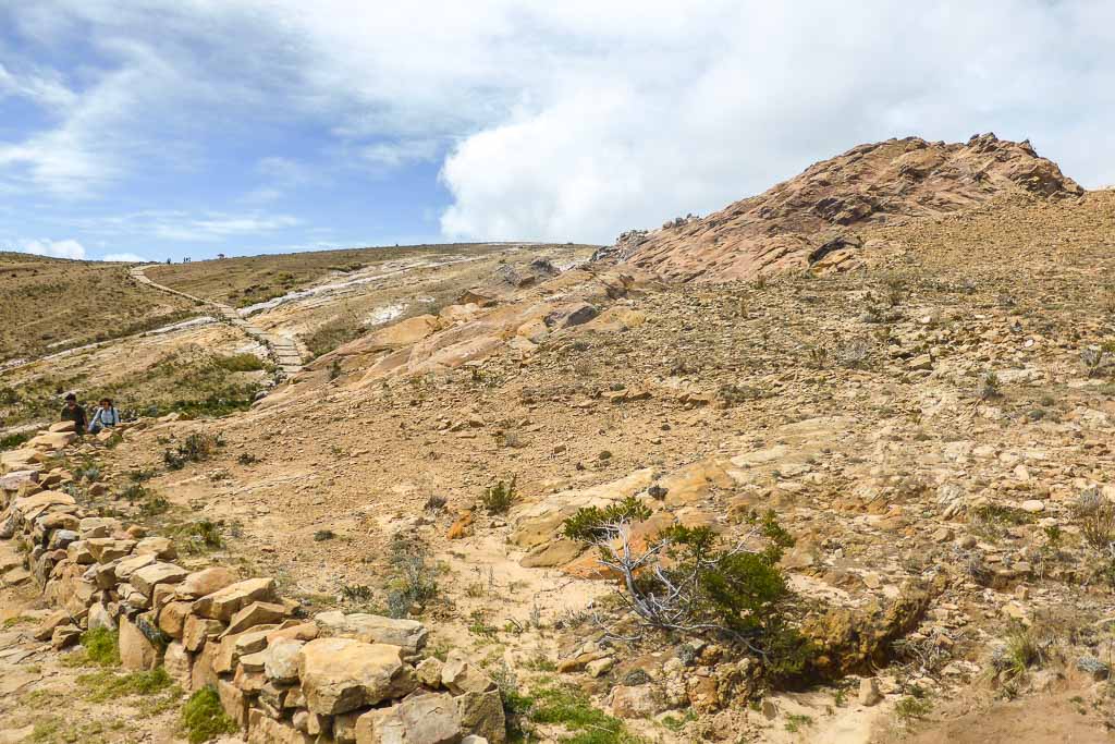 Walking on Isla del Sol