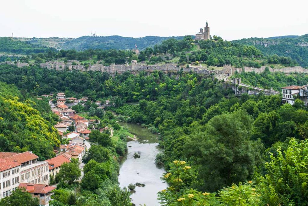 Tsarevets Fortress in Veliko Tarnovo