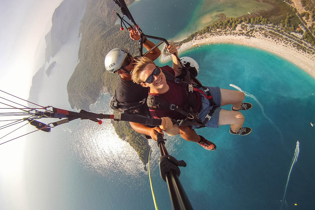 Paragliding in Turkey