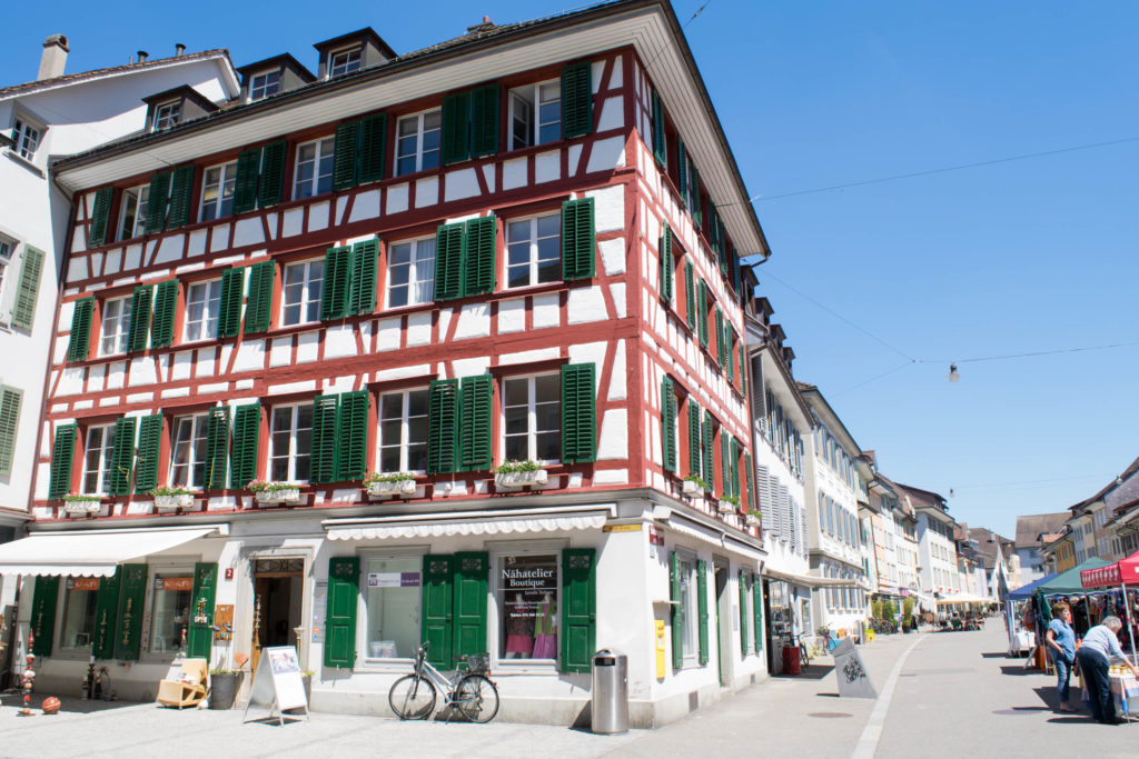 Winterthur Half-Timbered House, Switzerland