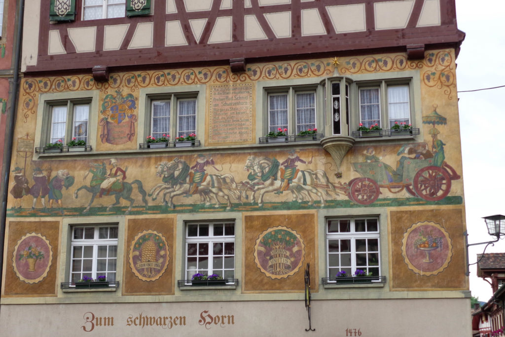Stein Am Rhein Facade, Switzerland