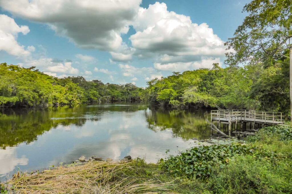 Orange Walk River Dock