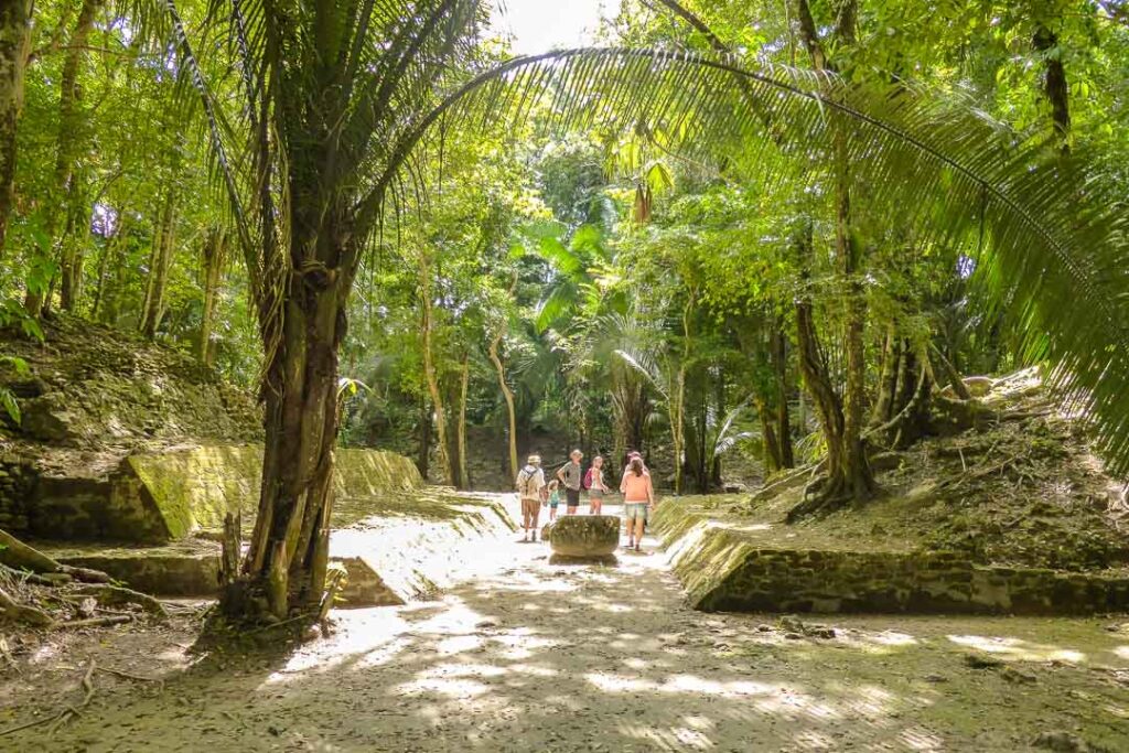 Mayan Ball Court in Lamanai