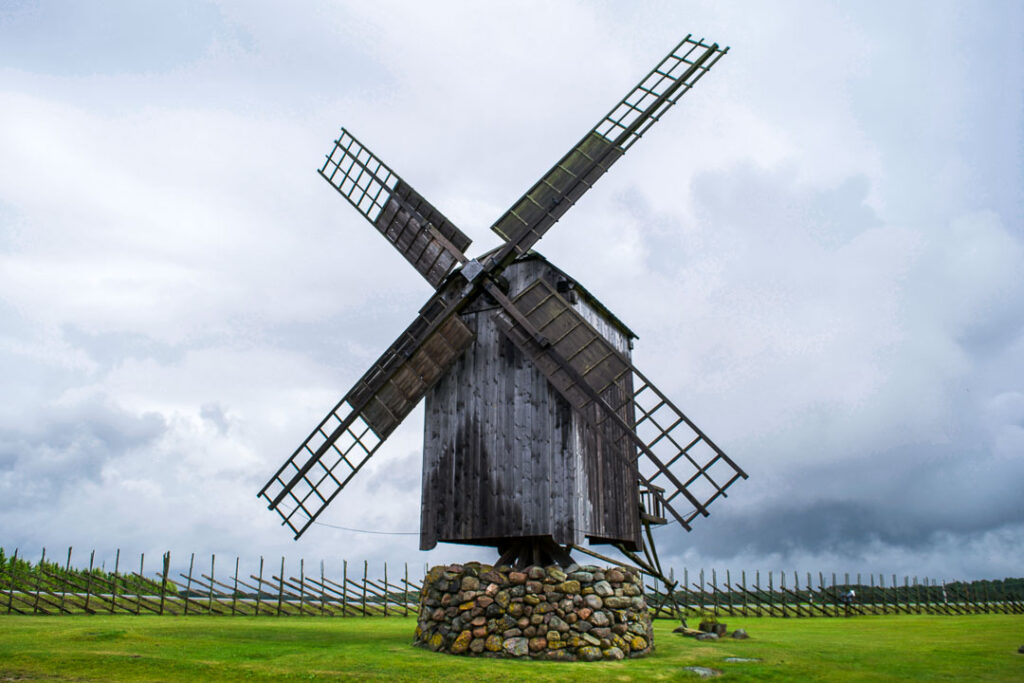 Saaremaa Windmill, Visiting Estonia