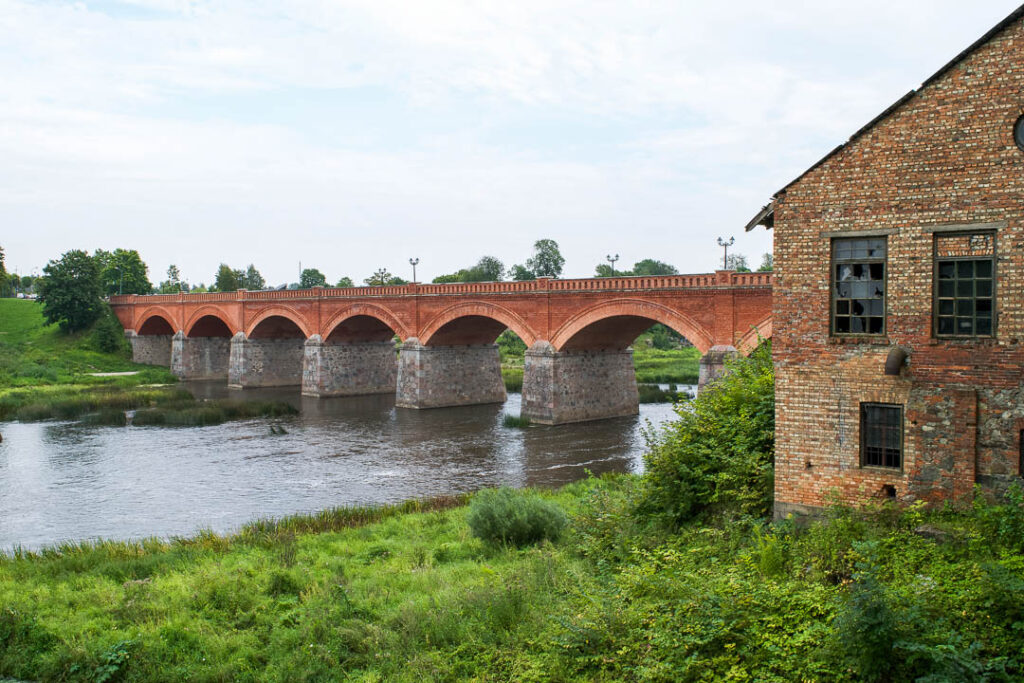 Brick bridge