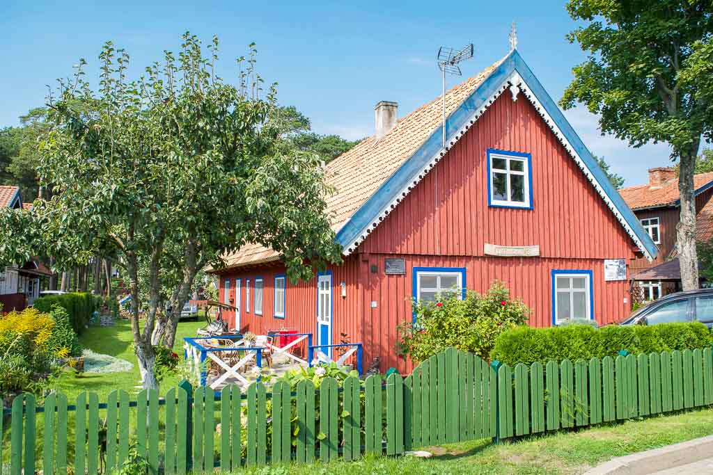 Traditional house in Lithuania