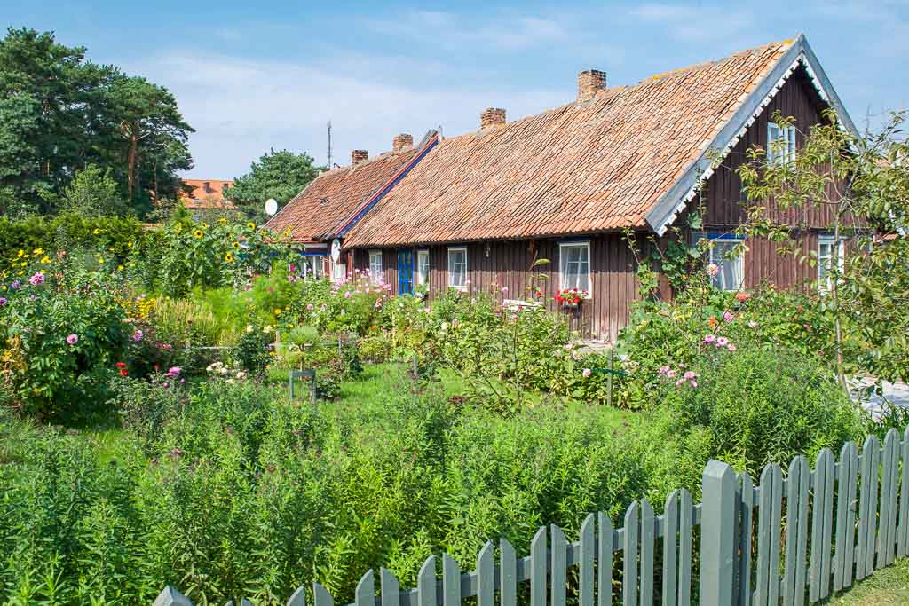 Garden house old-fashioned