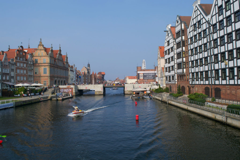 Granaries on Motlawa, Gdansk