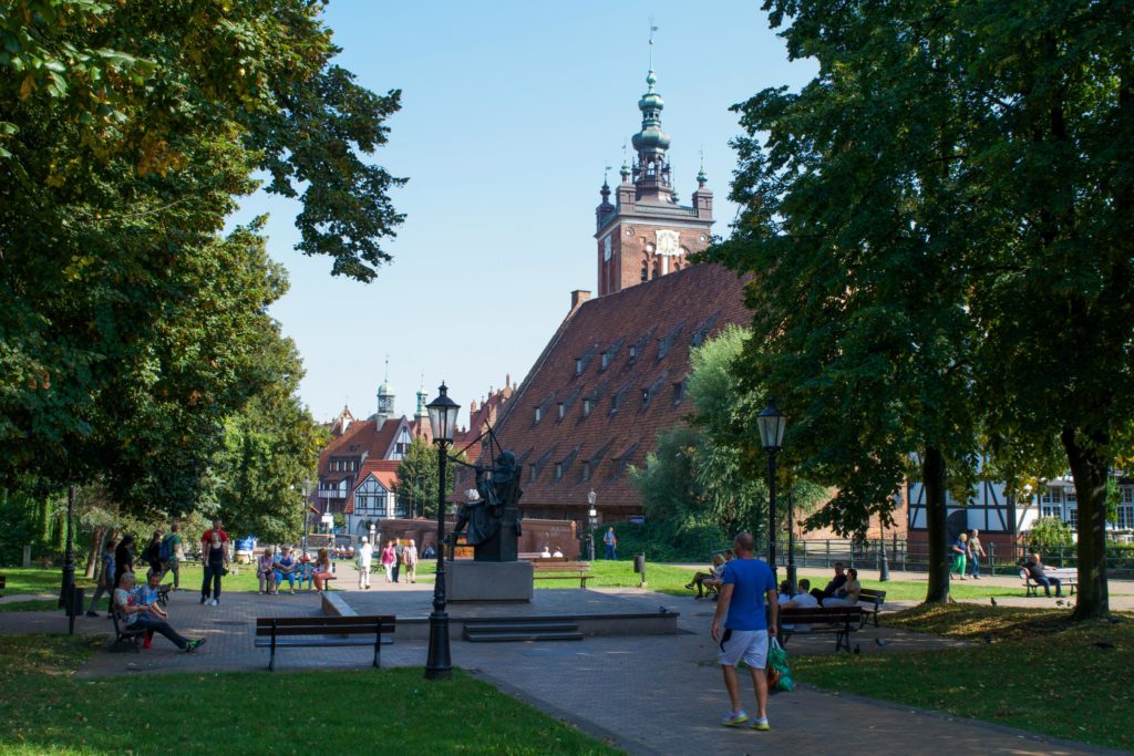 Old Town Park Gdansk