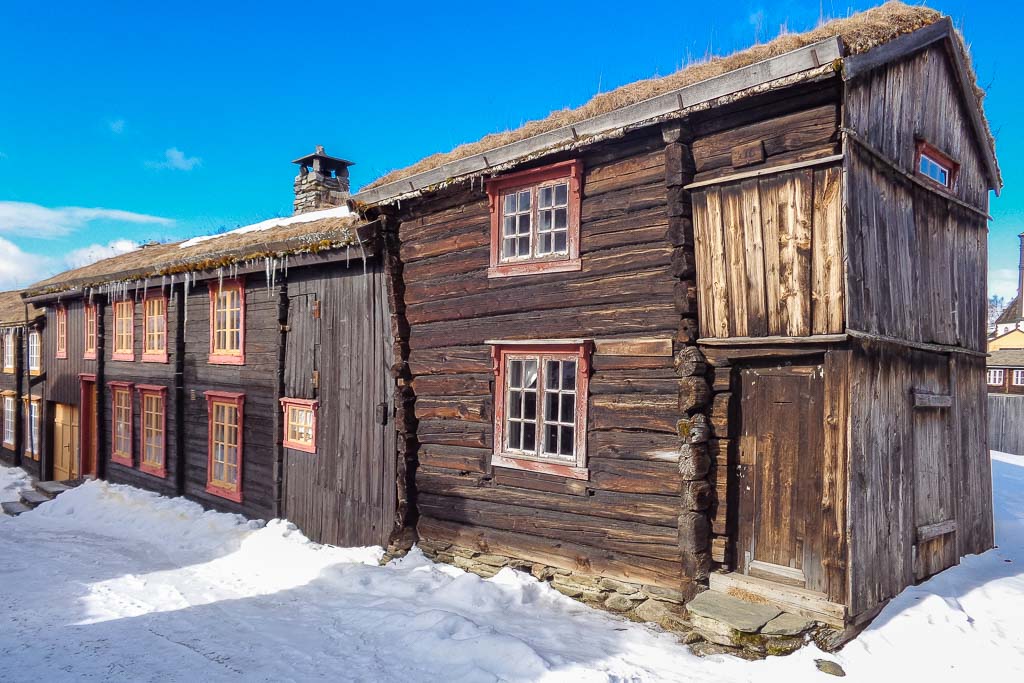 Wooden Mining House Norway
