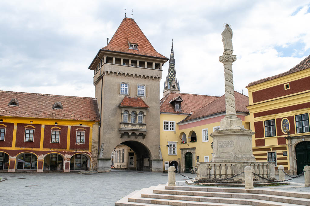 Jurisics Square, Koszeg Hungary