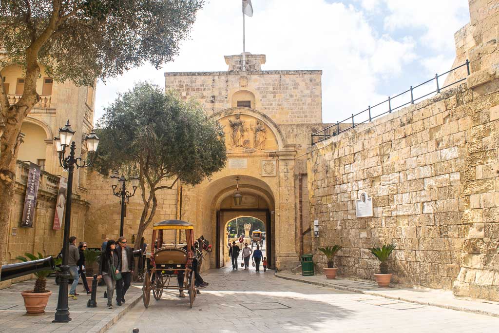 Visiting Mdina in Malta
