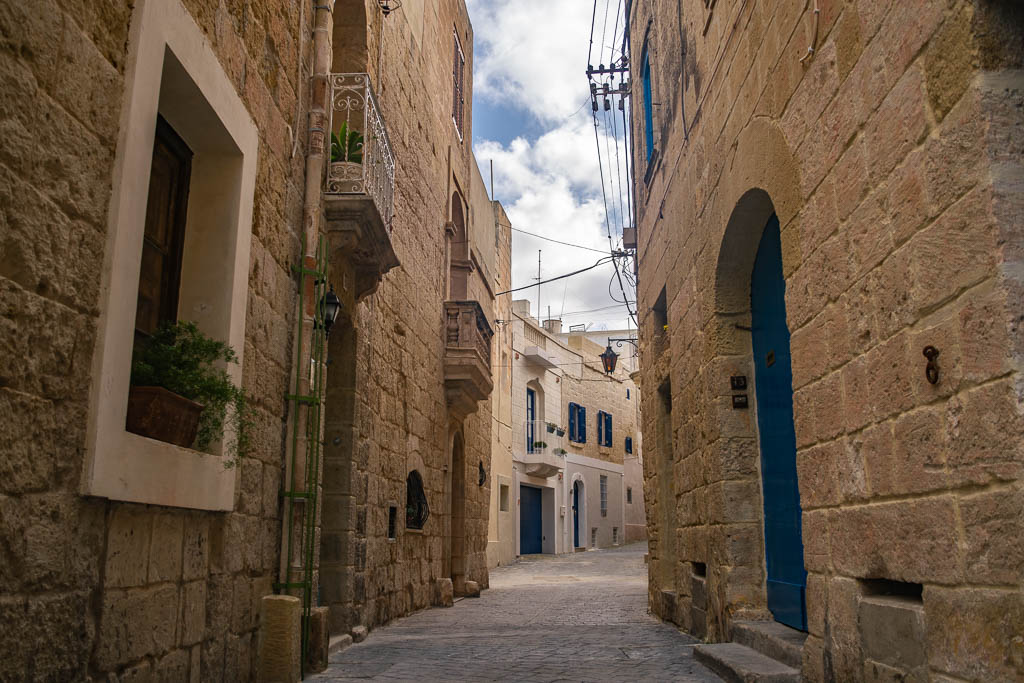 Stone streets Malta