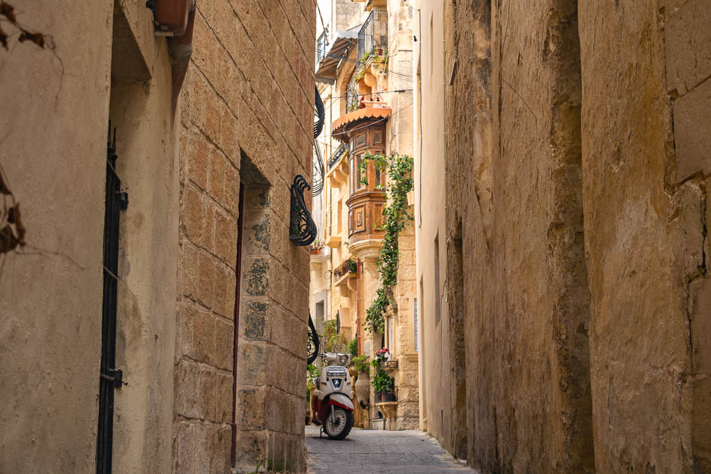 Stone streets Malta