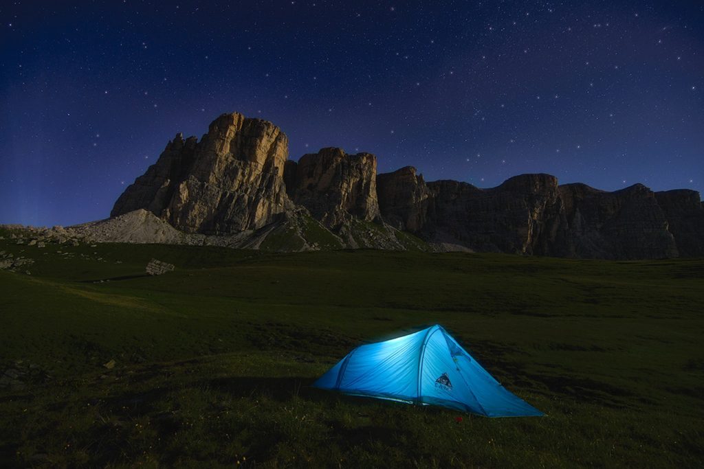 Camping Italian Alps