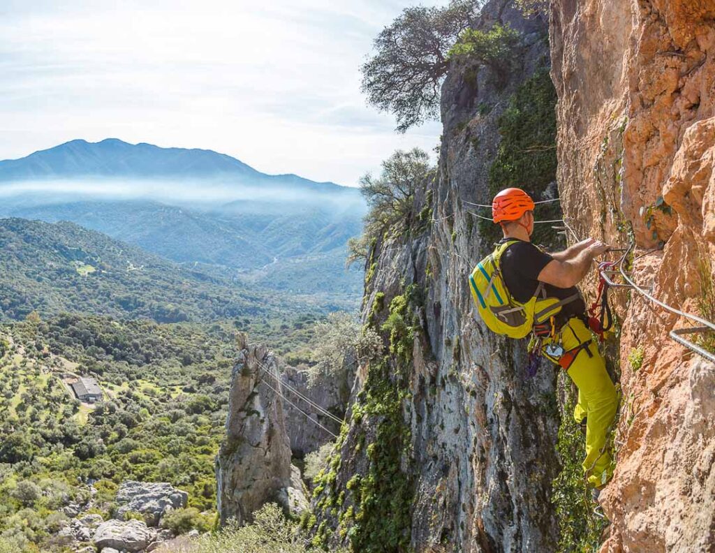 Via Ferrata in the Alps