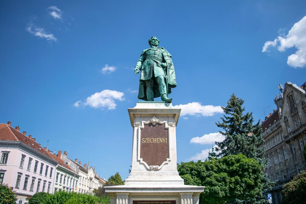 Szechenyi Statue, Travel to Hungary
