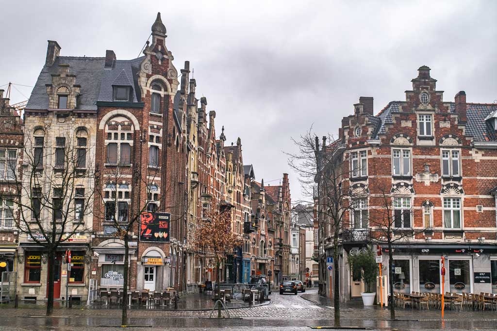 Architecture in Vrijdagmarkt