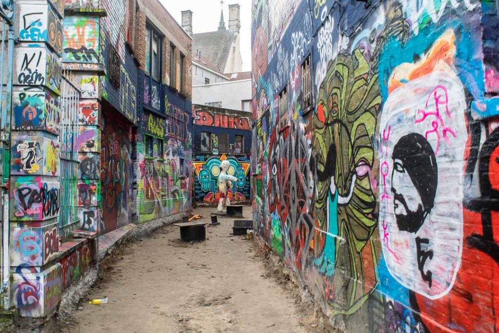 Graffiti Street, Unusual Ghent Sights