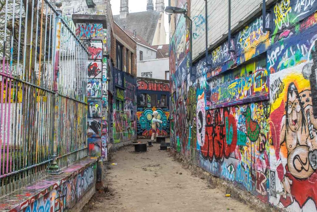 Graffiti Street, Unusual Ghent Sights