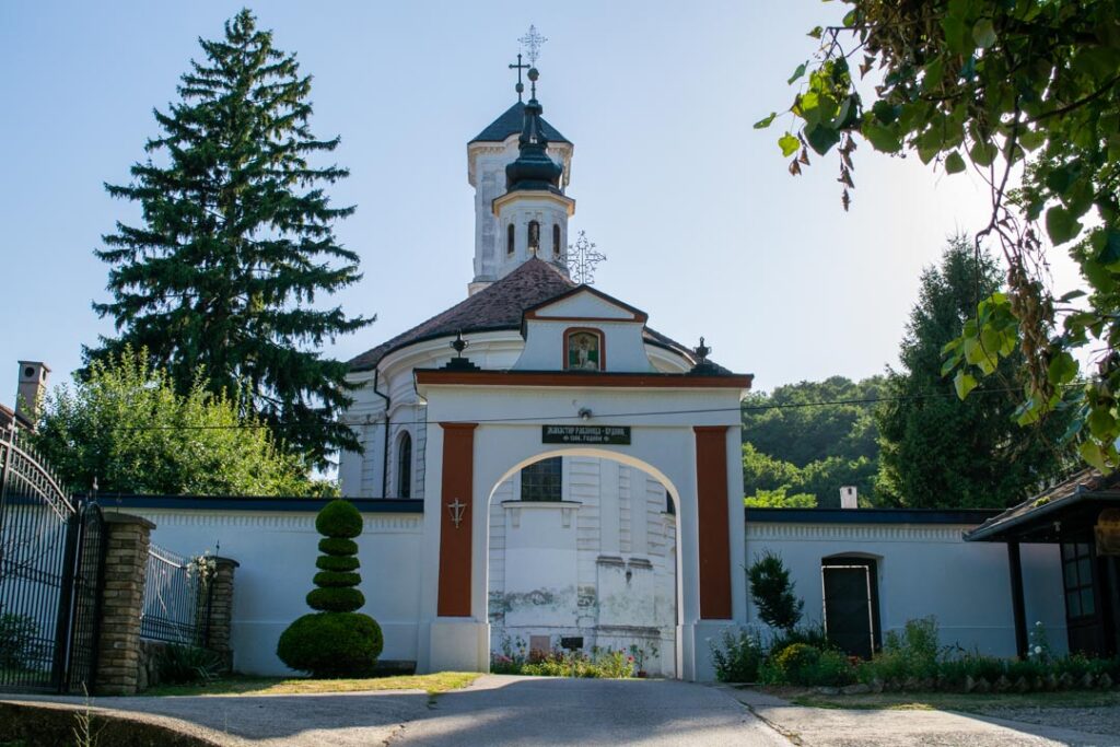 Vrdnik Monastery in Fruska Gora Serbia