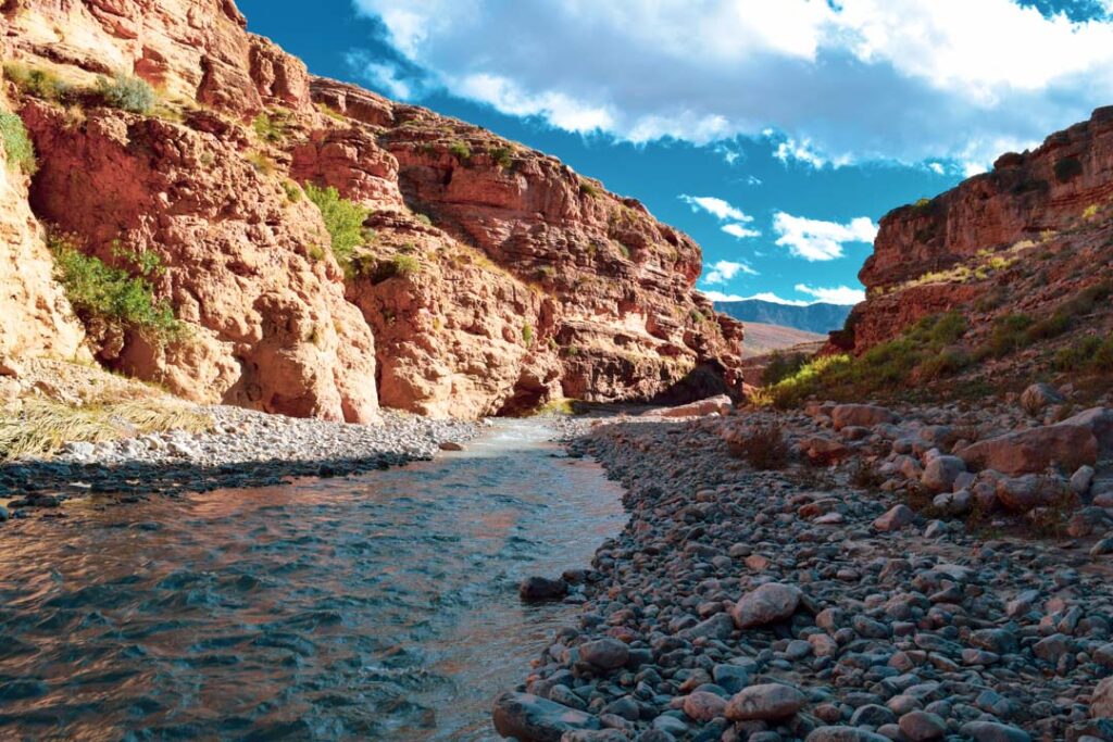 Barrem Gorge, Morocco landscape