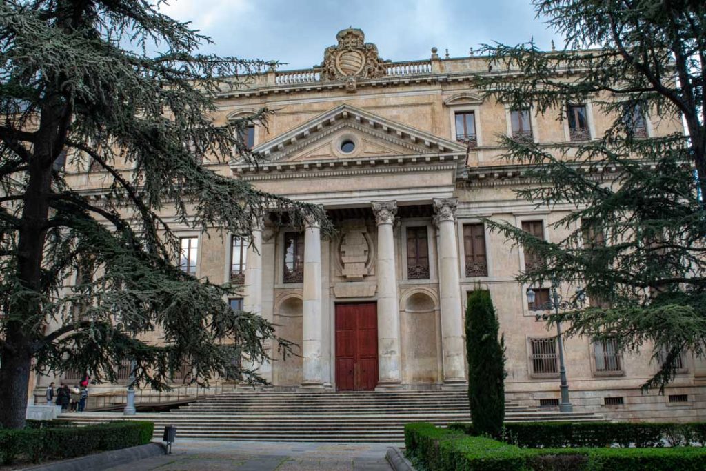 Grand old university building