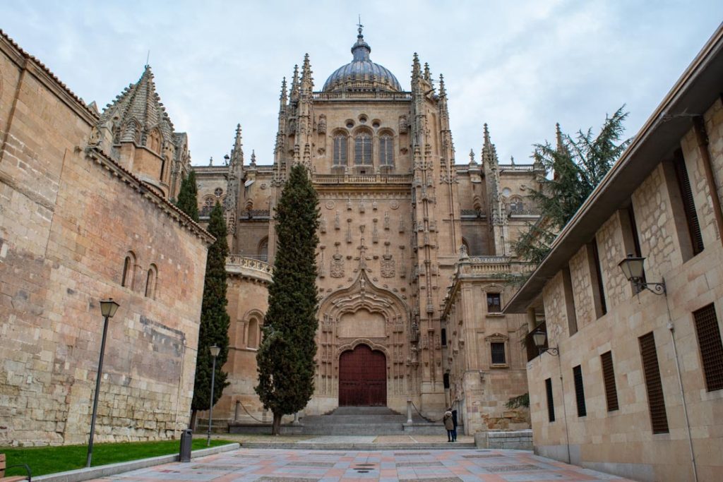 Salamanca Cathedral Side, Visiting Salamanca Spain