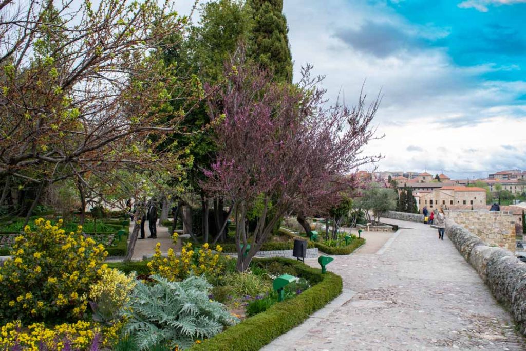 Colourful gardens in Spain