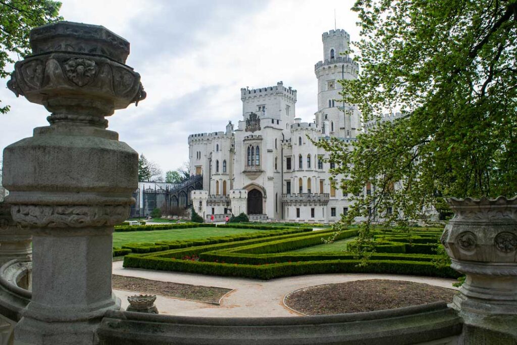 Hluboka Gardens, Hluboka Castle Czech Republic