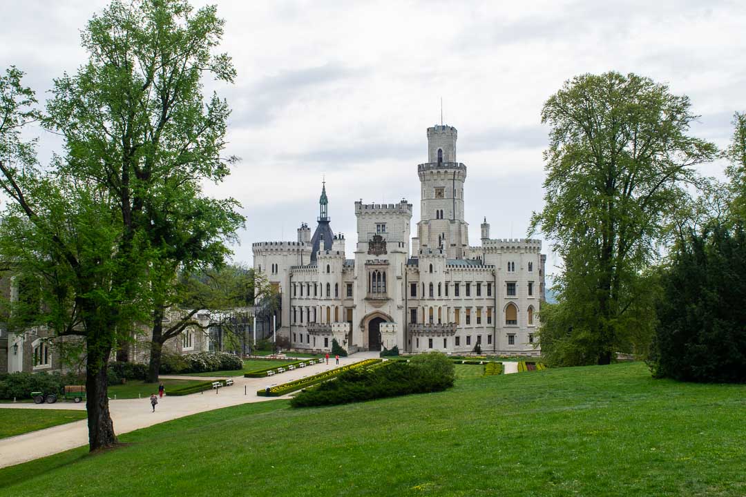 Hluboka Castle Grounds, Hluboka Castle Czech Republic