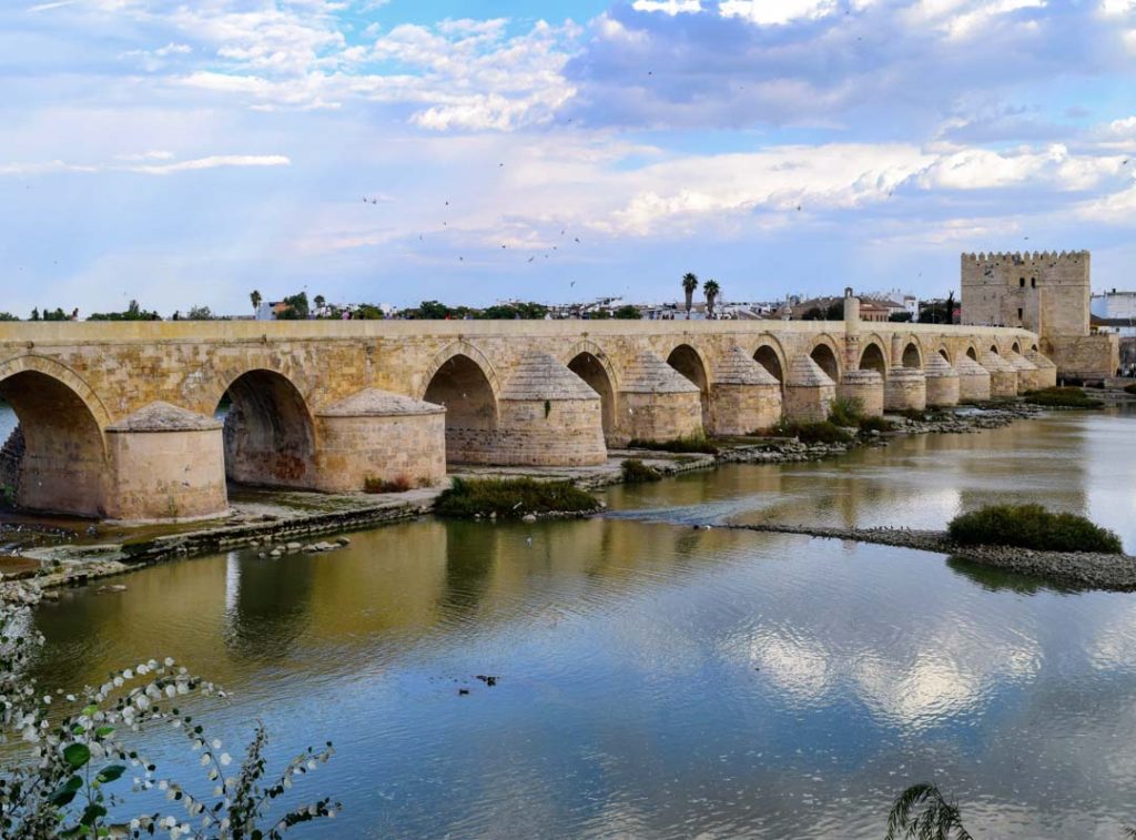 Roman Bridge in Cordoba, Andalusia Spain
