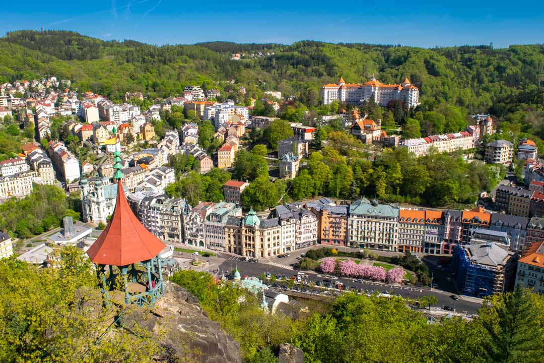 Carlsbad Panorama, Best Places to Visit in Karlovy Vary Czech Republic