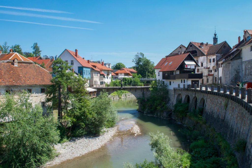 Capuchin Bridge, Day Trip to Skofja Loka from Ljubljana