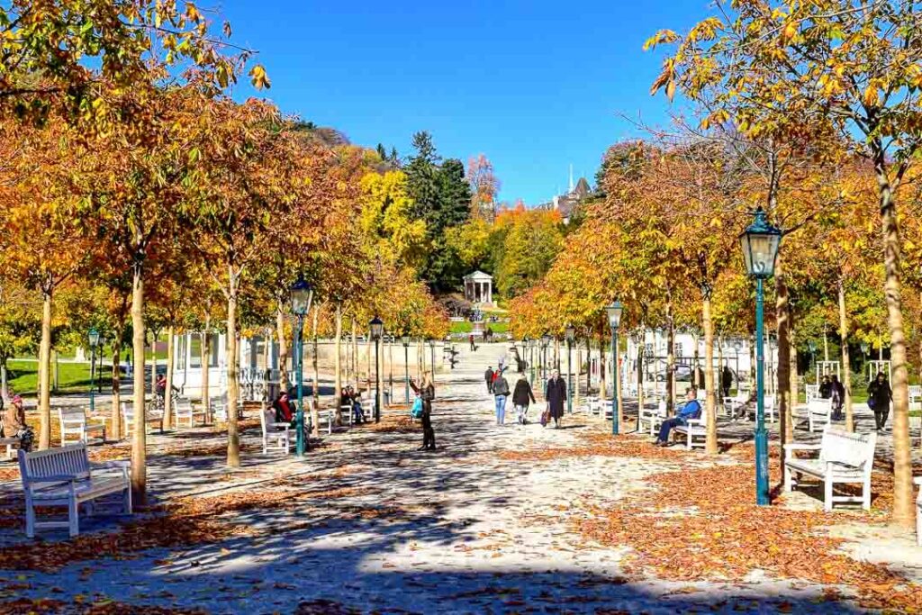Baden's Kurpark, Vienna's Outskirts