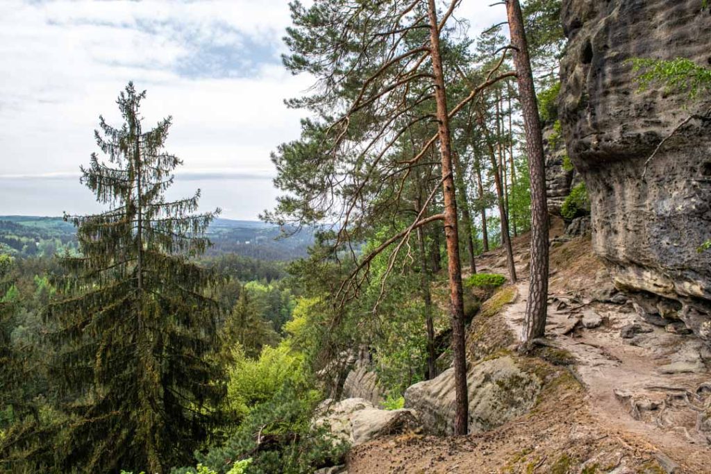 Hiking in Bohemian Switzerland Czech Republic