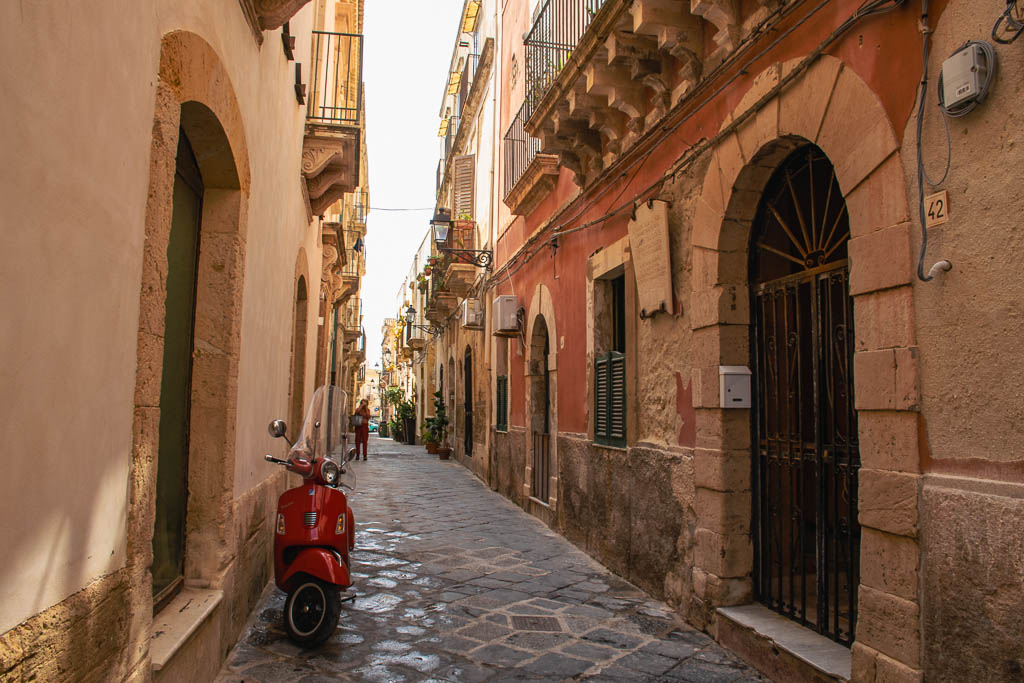 Streets of Ortigia Sicily
