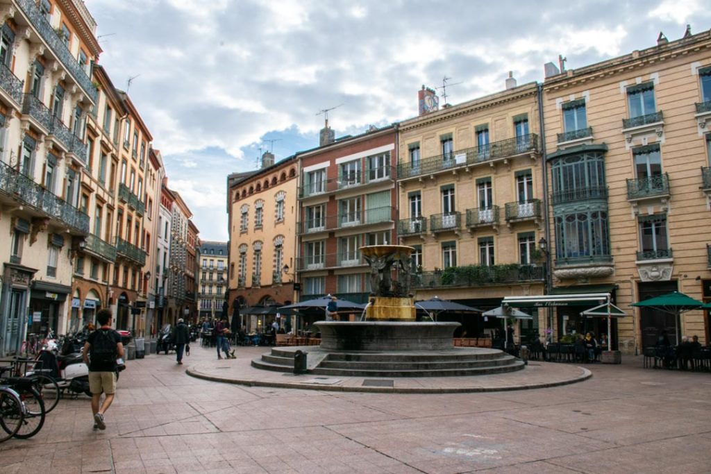 Square in France