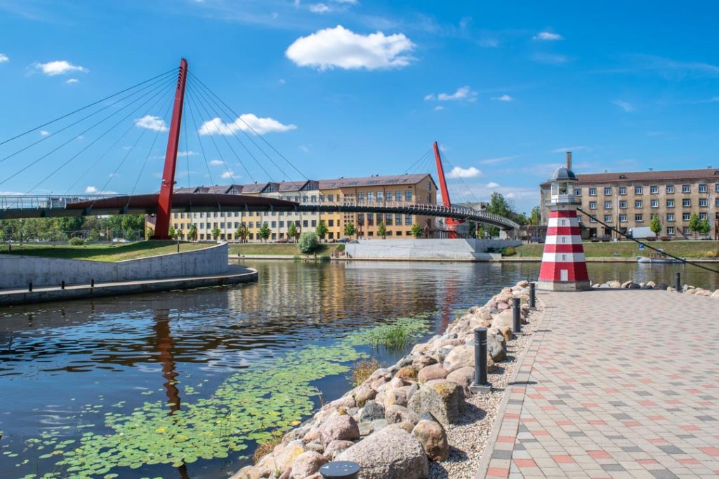 Visiting Jelgava Latvia