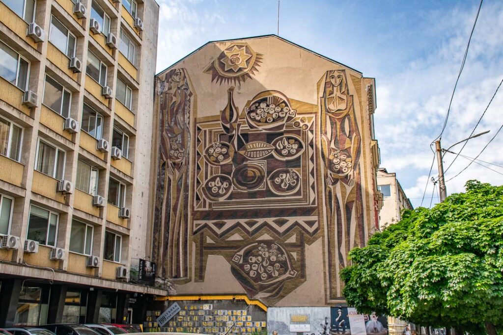 Sgraffito Sofia Street Art