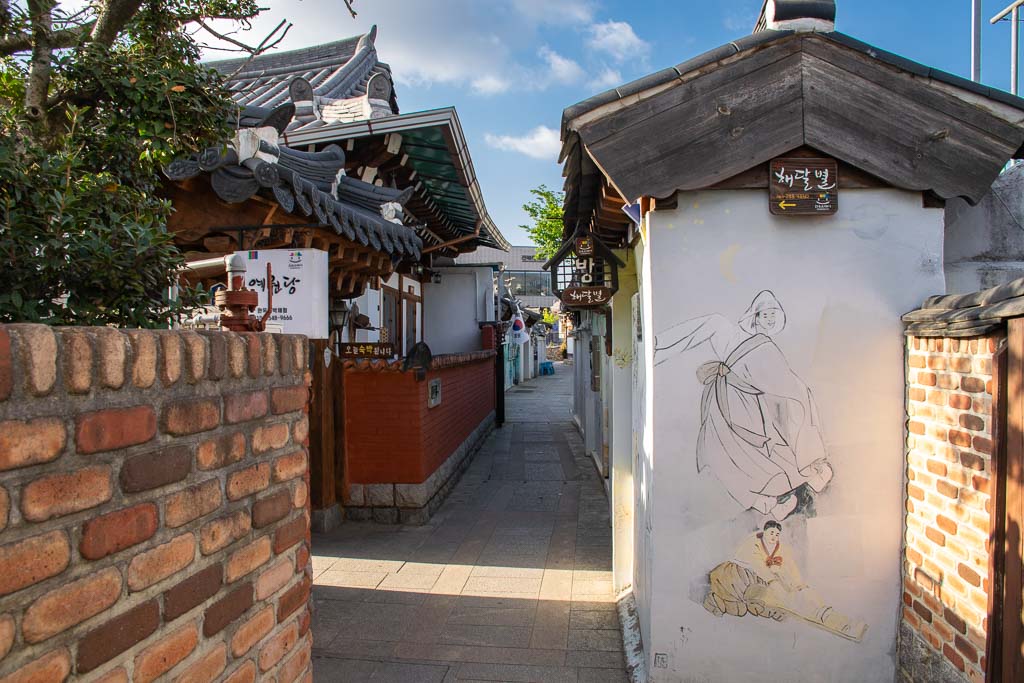 Hanok Village in Korea