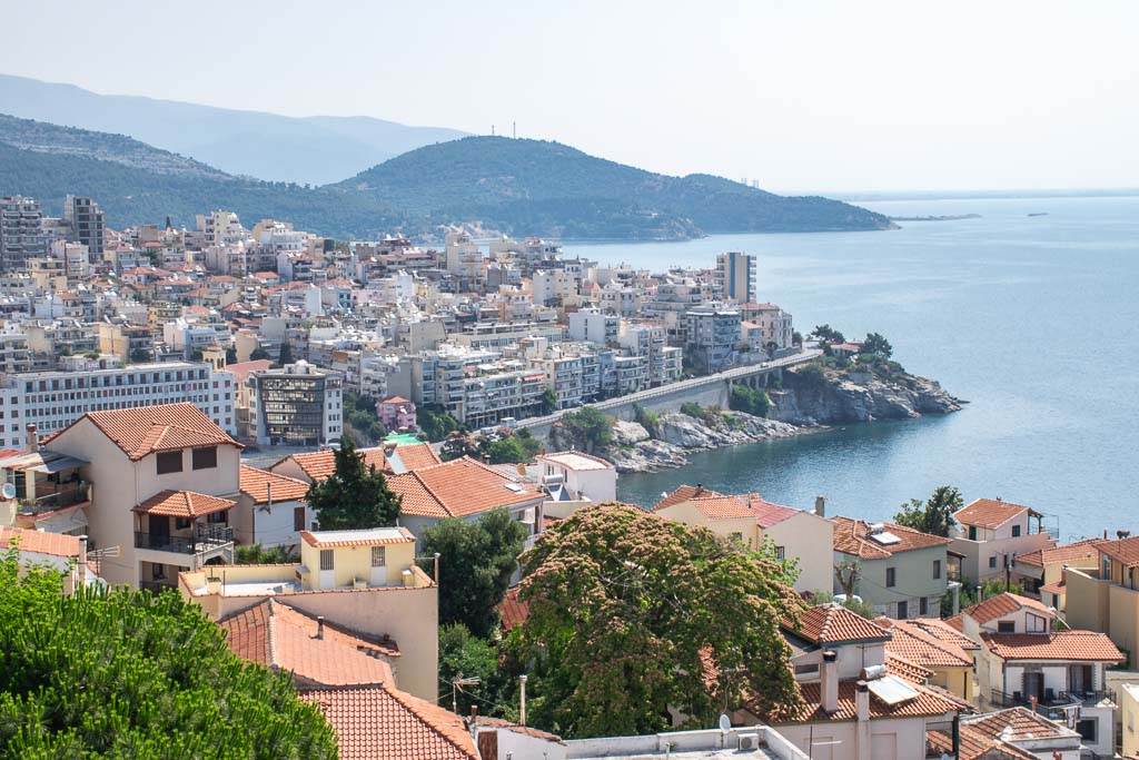 Kavala Castle views