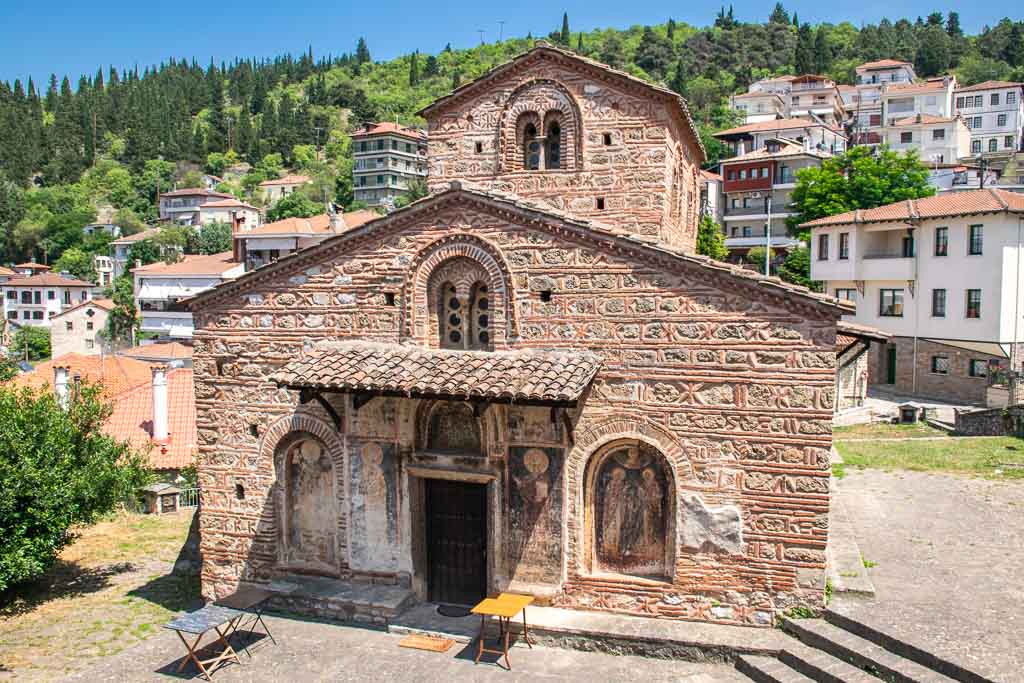 Byzantine church in northern Greece