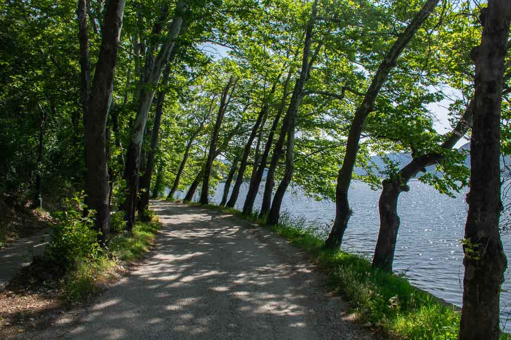 Lake Orestiada waterfront