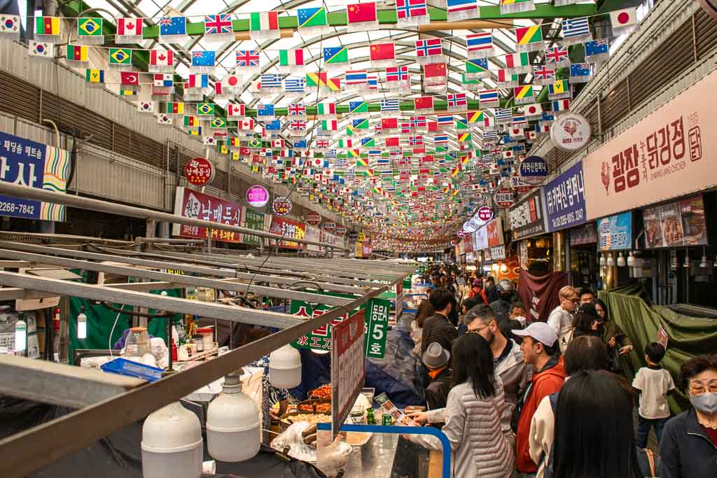 Gwangjang Market, Where to eat in Seoul in one day